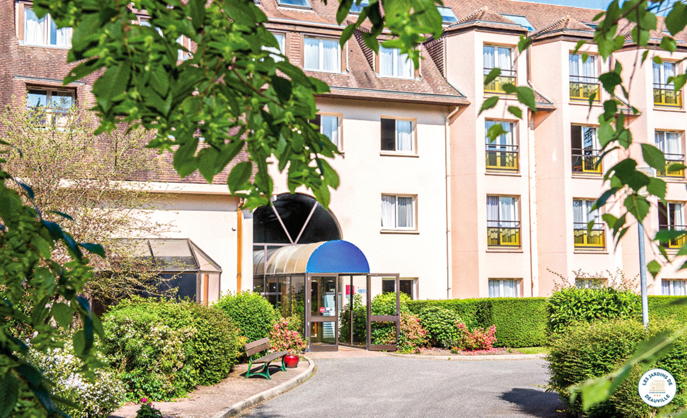 Hotel Les Jardins De Deauville Saint-Martin-aux-Chartrains Eksteriør bilde
