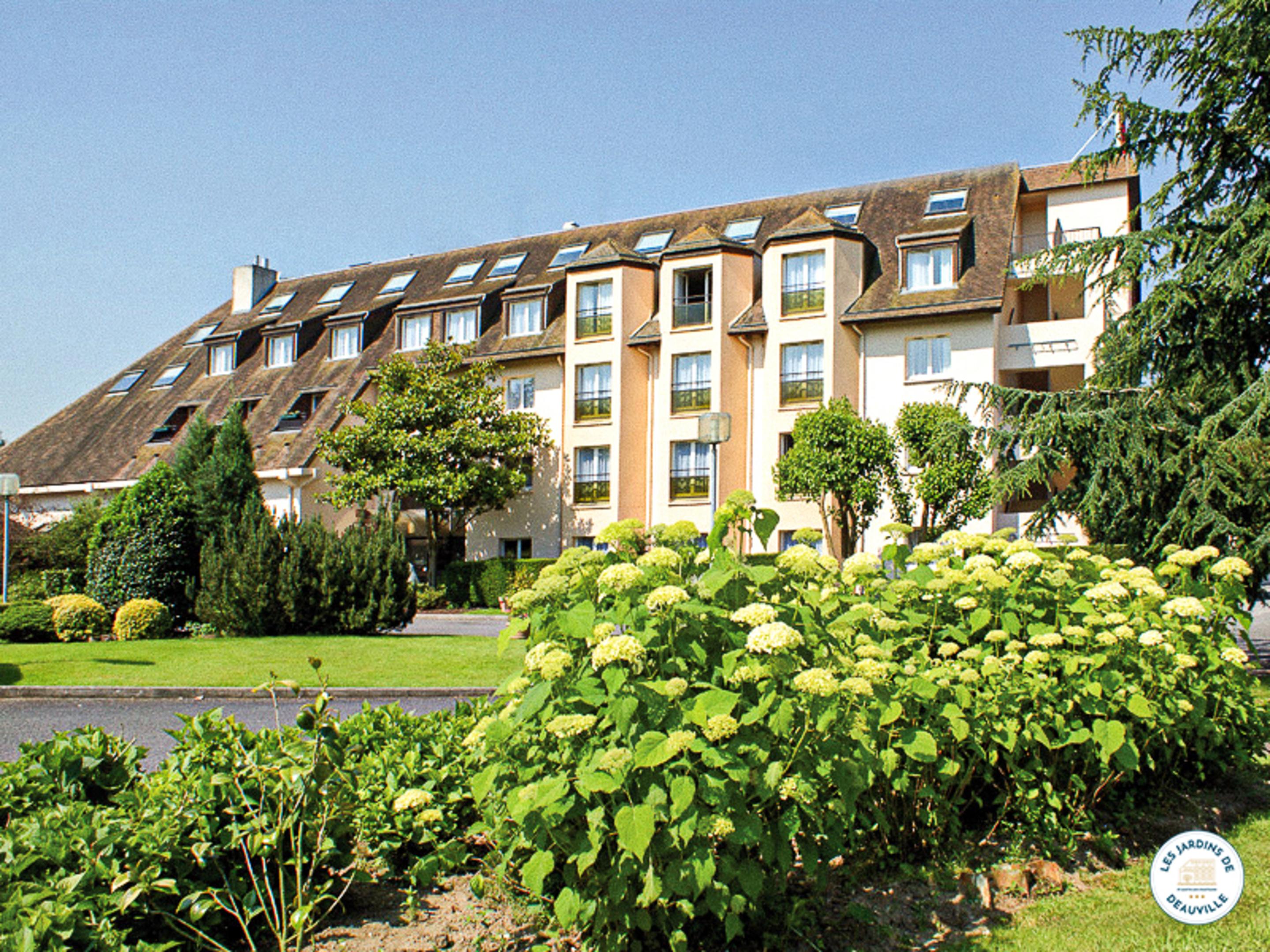 Hotel Les Jardins De Deauville Saint-Martin-aux-Chartrains Eksteriør bilde