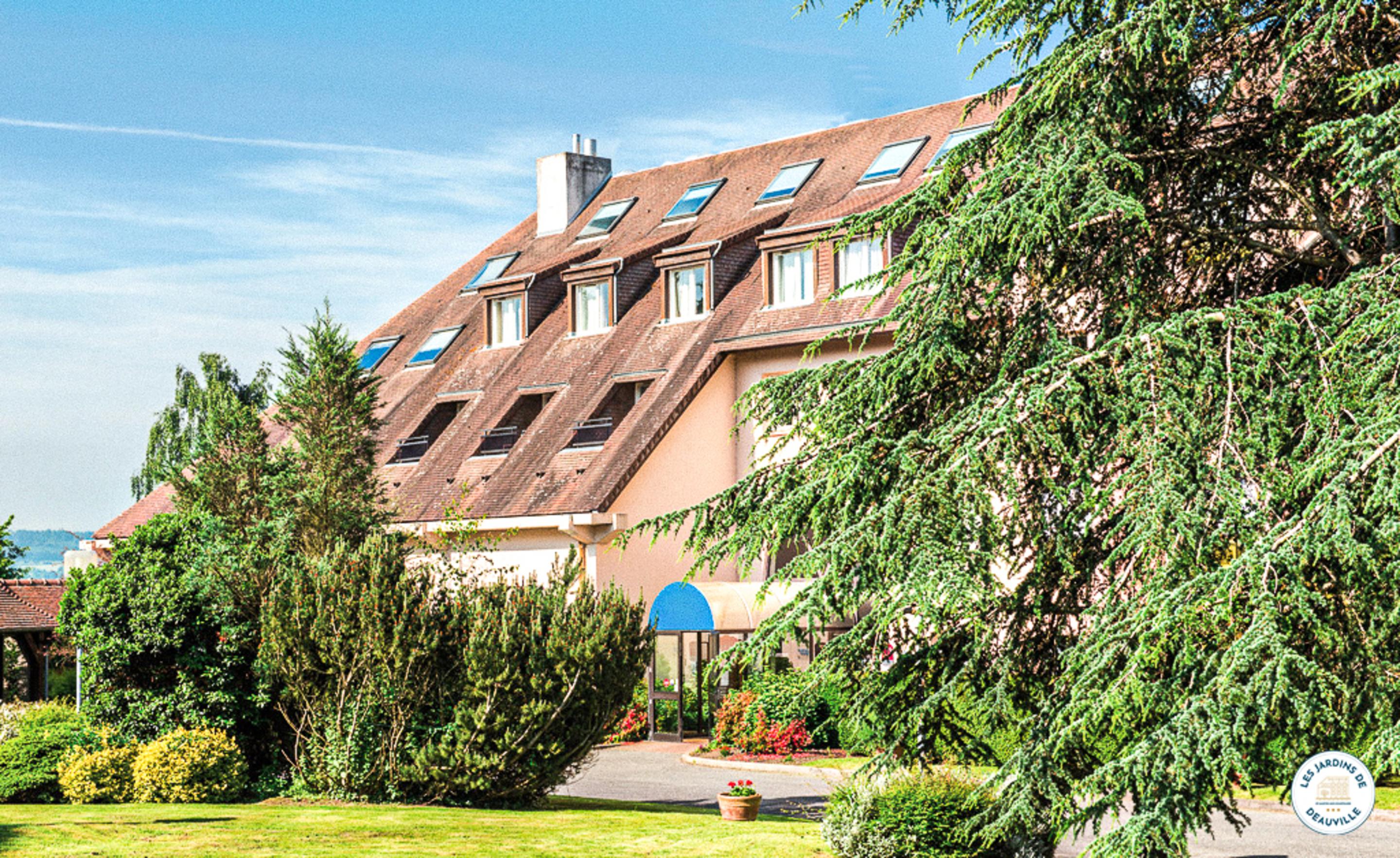Hotel Les Jardins De Deauville Saint-Martin-aux-Chartrains Eksteriør bilde